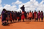 tanec Masajských bojovníků